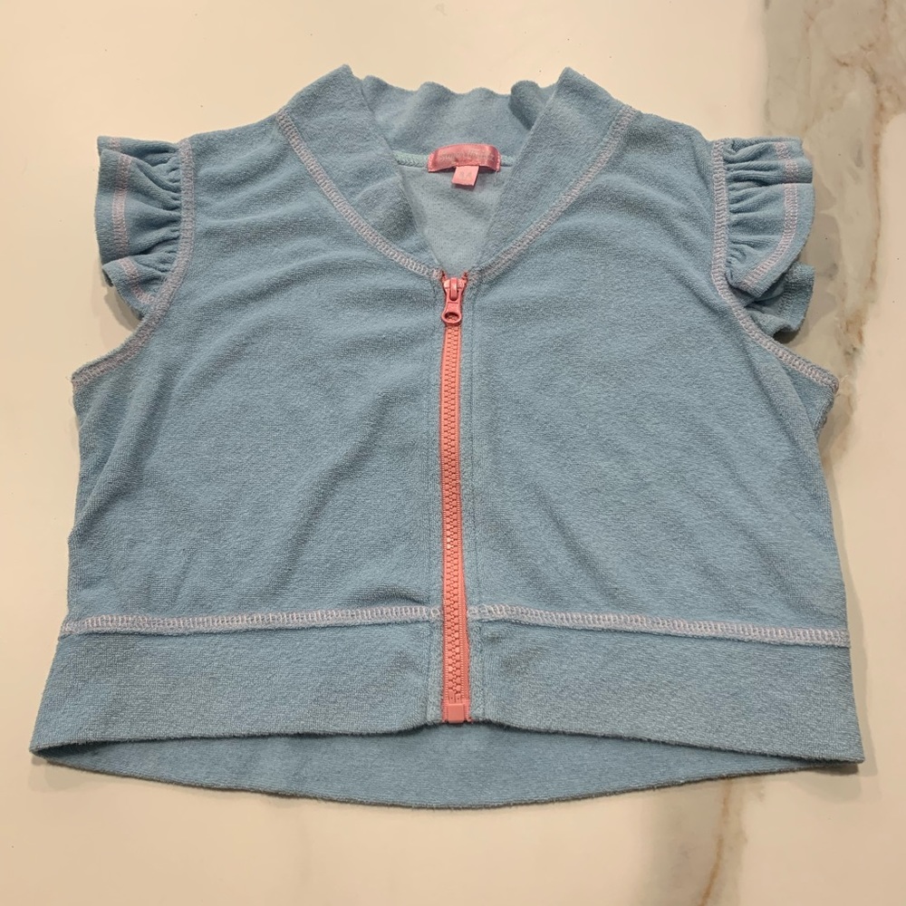 SugarThriller Cropped Top w Zipper Detail